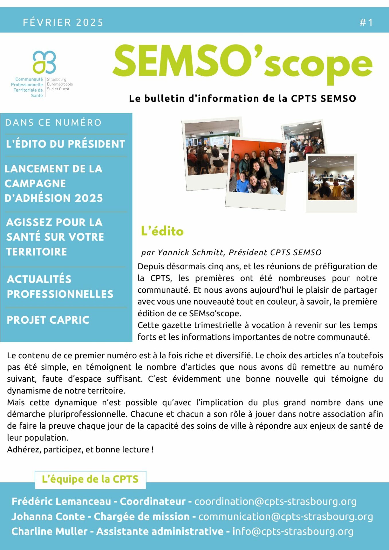 Gazette #1 -version en ligne