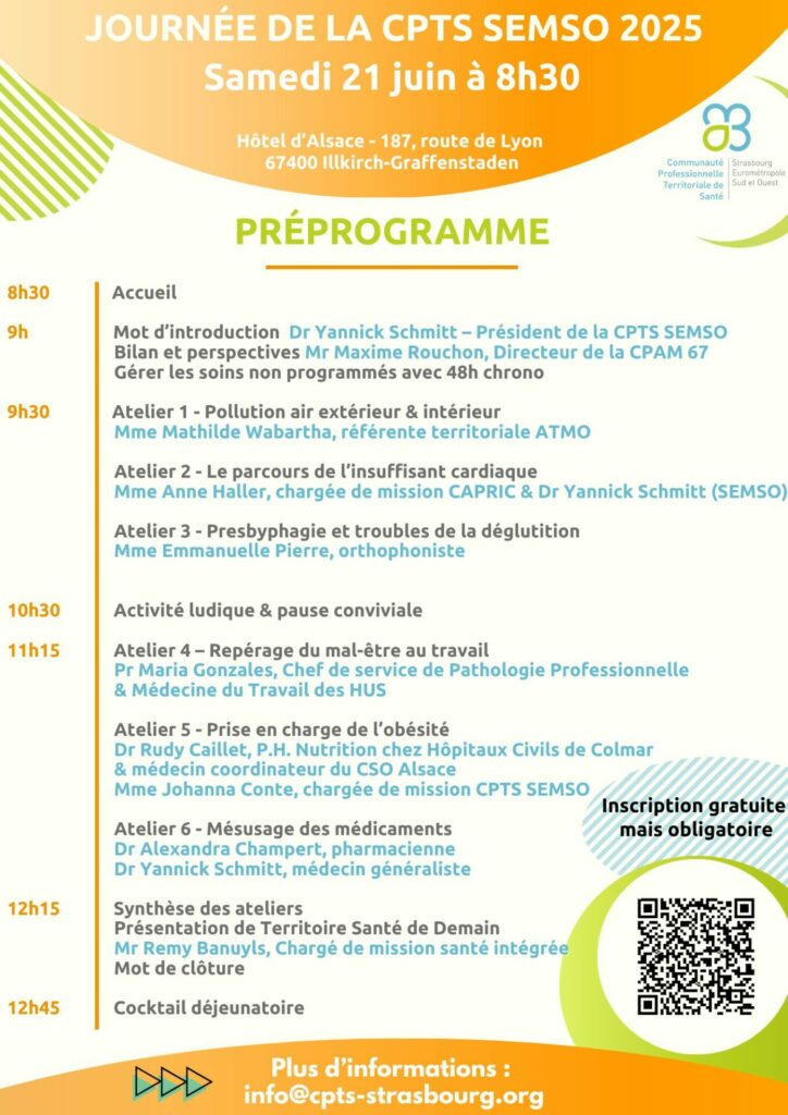 Programme Journée CPTS 2025 Programme Journée CPTS 2025
